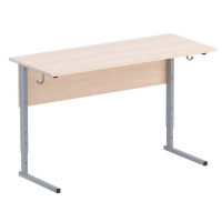 Стол ученический двухместный регулируемый на прямоугольной трубе - fgospostavki.ru - Владивосток