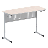 Стол ученический двухместный с перфорированной панелью - fgospostavki.ru - Владивосток