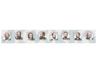 Стенд-лента "Выдающиеся ученые-физики" - fgospostavki.ru - Владивосток