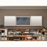 «Фибоначчи» - Интерактивная раздвижная доска с магнитно-маркерной поверхностью - fgospostavki.ru - Владивосток