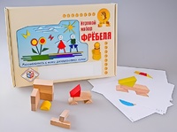 Игровой набор Фребеля "Конструктор деревянный без соединений-1" (Серия "Эксперимент") - fgospostavki.ru - Владивосток