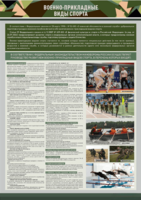 Стенд "Военно-прикладные виды спорта" - fgospostavki.ru - Владивосток