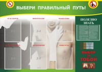 Стенд "Выбери правильный путь!" - fgospostavki.ru - Владивосток