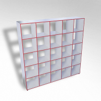 Шкаф открытый многосекционный ТР25 ЛДСП - fgospostavki.ru - Владивосток