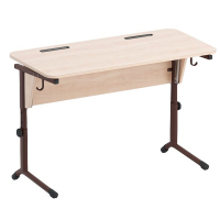 Стол ученический двухместный с наклоном столешницы (0-24°) на плоскоовальной трубе - fgospostavki.ru - Владивосток