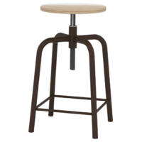 Табурет рабочий (винтовой механизм регулировки высоты сиденья) - fgospostavki.ru - Владивосток