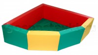 Сухой бассейн угловой (без рисунка) - fgospostavki.ru - Владивосток