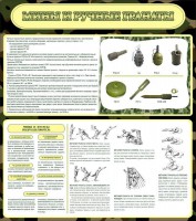 Стенд "Мины и ручные гранаты" - fgospostavki.ru - Владивосток