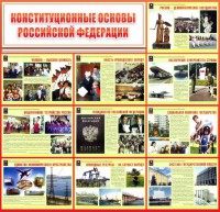 Стенд "Конституционные основы РФ" - fgospostavki.ru - Владивосток