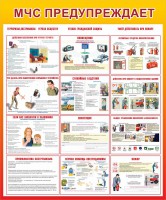 Стенд "МЧС предупреждает" - fgospostavki.ru - Владивосток