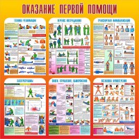 Стенд "Оказание первой помощи" - fgospostavki.ru - Владивосток