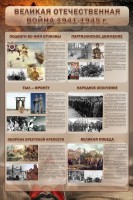 Стенд "Великая отечественная война (события)" - fgospostavki.ru - Владивосток