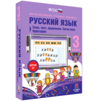 Русский язык 3 класс. Слово, текст, предложение. Состав слова. Орфография - fgospostavki.ru - Владивосток