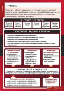 Комплект таблиц. ОБЖ. Гигиена. - fgospostavki.ru - Владивосток
