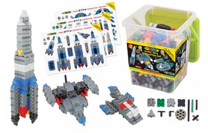 Конструктор Космические корабли "Экстра" (334 детали) - fgospostavki.ru - Владивосток
