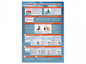 Стенд "Оказание первой помощи на воде" - fgospostavki.ru - Владивосток