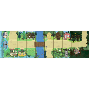 Тематическое поле-маршрутизатор «Сказка» для мини-робота Bee-Bot/Blue-Bot - fgospostavki.ru - Владивосток