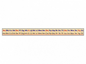 Стенд-лента "Алфавит" (английский язык) - fgospostavki.ru - Владивосток