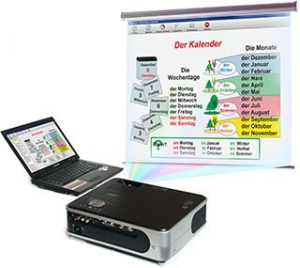 Диск с электронными плакатами, презентациями (электронный учебник) по немецкому языку 52 темы - fgospostavki.ru - Владивосток