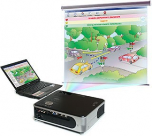 Диск с электронными плакатами, презентациями (электронный учебник) по правилам дорожного движения 66 тем - fgospostavki.ru - Владивосток