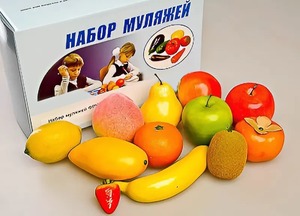 Набор муляжей фруктов - fgospostavki.ru - Владивосток