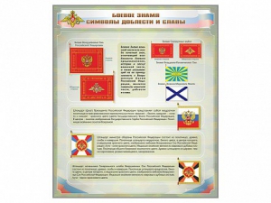 Стенд "Боевое знамя. Символы доблести и славы" - fgospostavki.ru - Владивосток