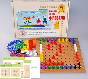 Игровой набор Фребеля "Мозаика со шнуровкой" (серия "Эксперимент") - fgospostavki.ru - Владивосток