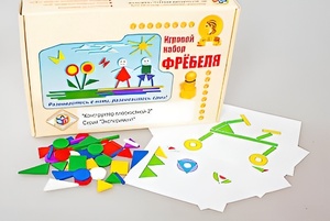 Игровой набор Фребеля "Конструктор плоскостной-2" (Серия "Эксперимент") - fgospostavki.ru - Владивосток