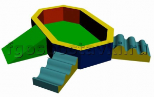 Манеж 180х120х30 см (с приставными элементами) - fgospostavki.ru - Владивосток