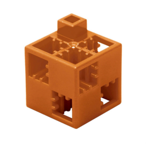 Кубик-основание коричневый 20х20 Artec - fgospostavki.ru - Владивосток