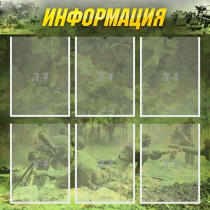Стенд "Информация" Вариант 5 - fgospostavki.ru - Владивосток