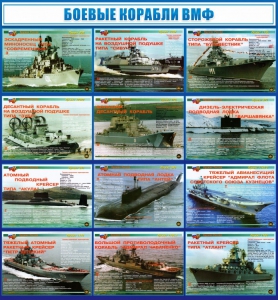 Стенд "Боевые корабли ВМФ" - fgospostavki.ru - Владивосток