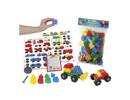 Конструктор «Транспортные средства» 64 детали - fgospostavki.ru - Владивосток