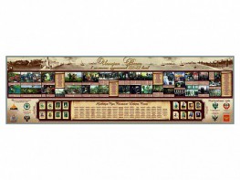 Настенное полотно "История России" (10000 х 3000 мм) - fgospostavki.ru - Владивосток