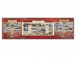 Настенное полотно "Памятники Российской культуры" (10000 х 3000 мм) - fgospostavki.ru - Владивосток