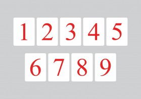 Магнитная математика Наталии Пятибратовой (Карточки с числами) - fgospostavki.ru - Владивосток