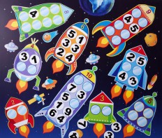 Магнитная доска "Ракеты" - fgospostavki.ru - Владивосток