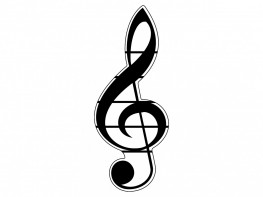 Набор магнитных карточек "Скрипичный ключ "соль" (3 штуки) - fgospostavki.ru - Владивосток