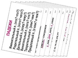 Опорные таблицы по русскому языку 3 класс - fgospostavki.ru - Владивосток