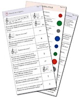 Комплект карточек (10) "Обучающий калейдоскоп. Музыкальные термины" - fgospostavki.ru - Владивосток