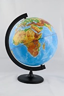Глобус физический (д.320) - fgospostavki.ru - Владивосток