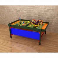 STEAM Многофункциональный стол Весёлые пчёлки оранжевый - fgospostavki.ru - Владивосток