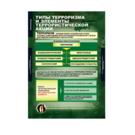 Комплект таблиц. ОБЖ. Терроризм. - fgospostavki.ru - Владивосток
