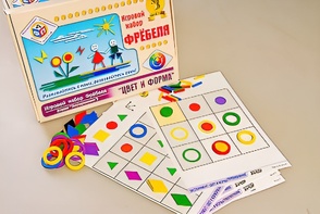 Игровой набор Фребеля "Цвет и форма" (серия "Эксперимент") - fgospostavki.ru - Владивосток
