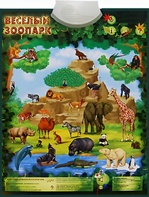 Озвученный плакат "Веселый зоопарк" - fgospostavki.ru - Владивосток