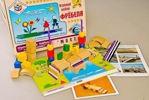 Игровой набор Фребеля "Мосты" (серия "Эксперимент") - fgospostavki.ru - Владивосток