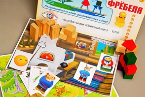 Игровой набор Фребеля "Колобок" (серия "Сказочный мир". Выпуск 1) - fgospostavki.ru - Владивосток
