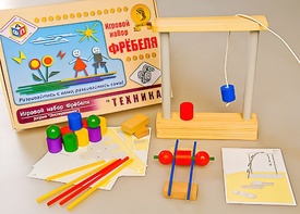 Игровой набор Фребеля "Техника" (серия "Эксперимент") - fgospostavki.ru - Владивосток
