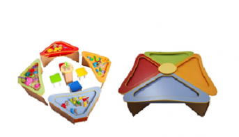 Детский тактильный песочный комплекс "Ромашка" - fgospostavki.ru - Владивосток