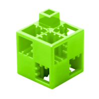 Кубик-основание желто-зеленый 20х20 Artec - fgospostavki.ru - Владивосток